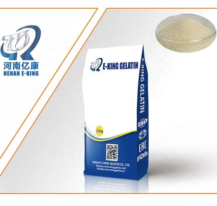 Halal Animal Skin Food Gelatin Bovine Edible Gelatin for Confectionery and Cakes 240 Bloom